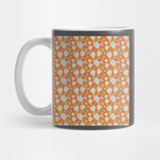 Fall Autumn pumpkins and leaves pattern Mug